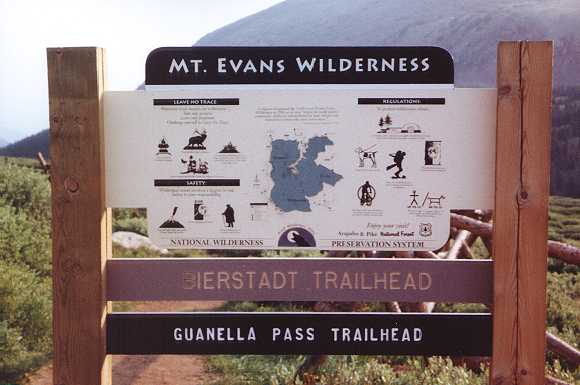 Guanella Pass Trailhead