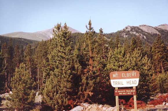 Mt. Elbert Trailhead
