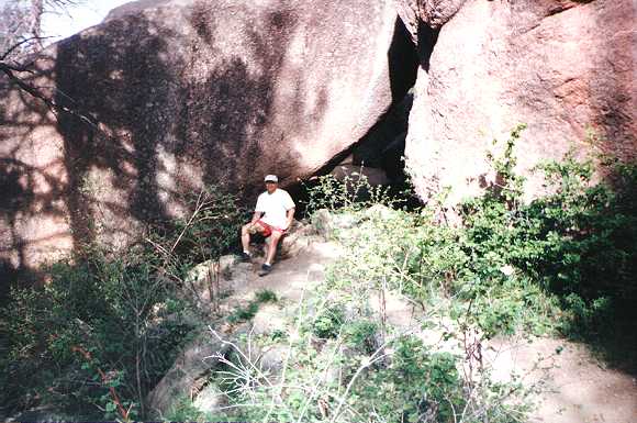 Tunnel in the Trail (elev. 8,000 ft)