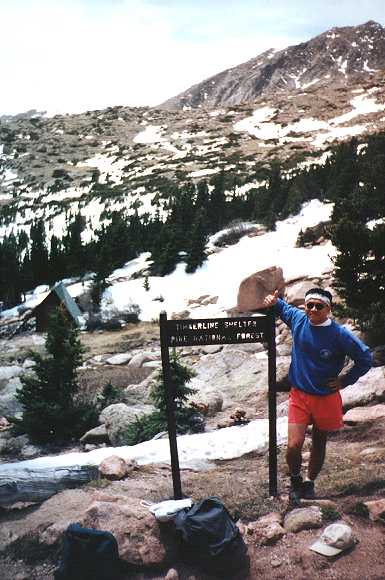 Tree Line Shelter (elev. 12,000 ft)