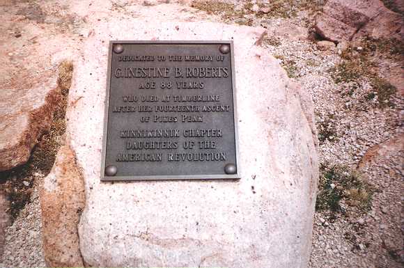 Pikes Peak claims a life (elev. 12,500 ft)