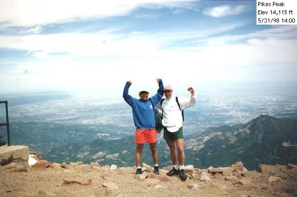 Summit! (elev. 14,115 ft)