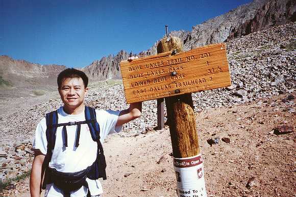 At Sneffels Trailhead