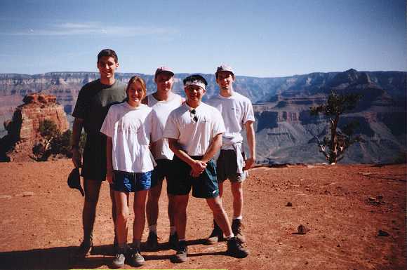 Group photo at Cedar Ridge