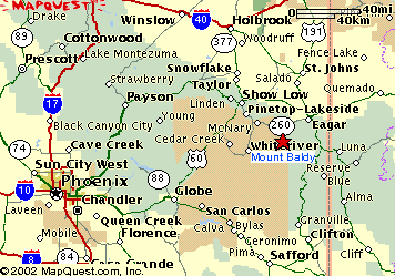 Mount Baldy (11,409 ft), White Mountains, Arizona