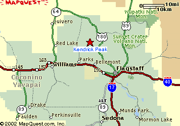Kendrick Peak (10,422 ft), Bellemont, Arizona