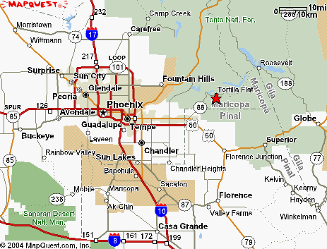 Boulder Canyon to La Barge Canyon, Superstition Mountains, Apache Junction, Arizona