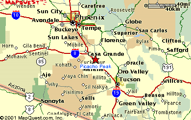 Picacho Peak (3,374 ft), Picacho, Arizona