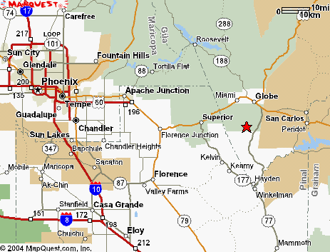 Sixshooter, Pinal Mountain, Globe, Arizona